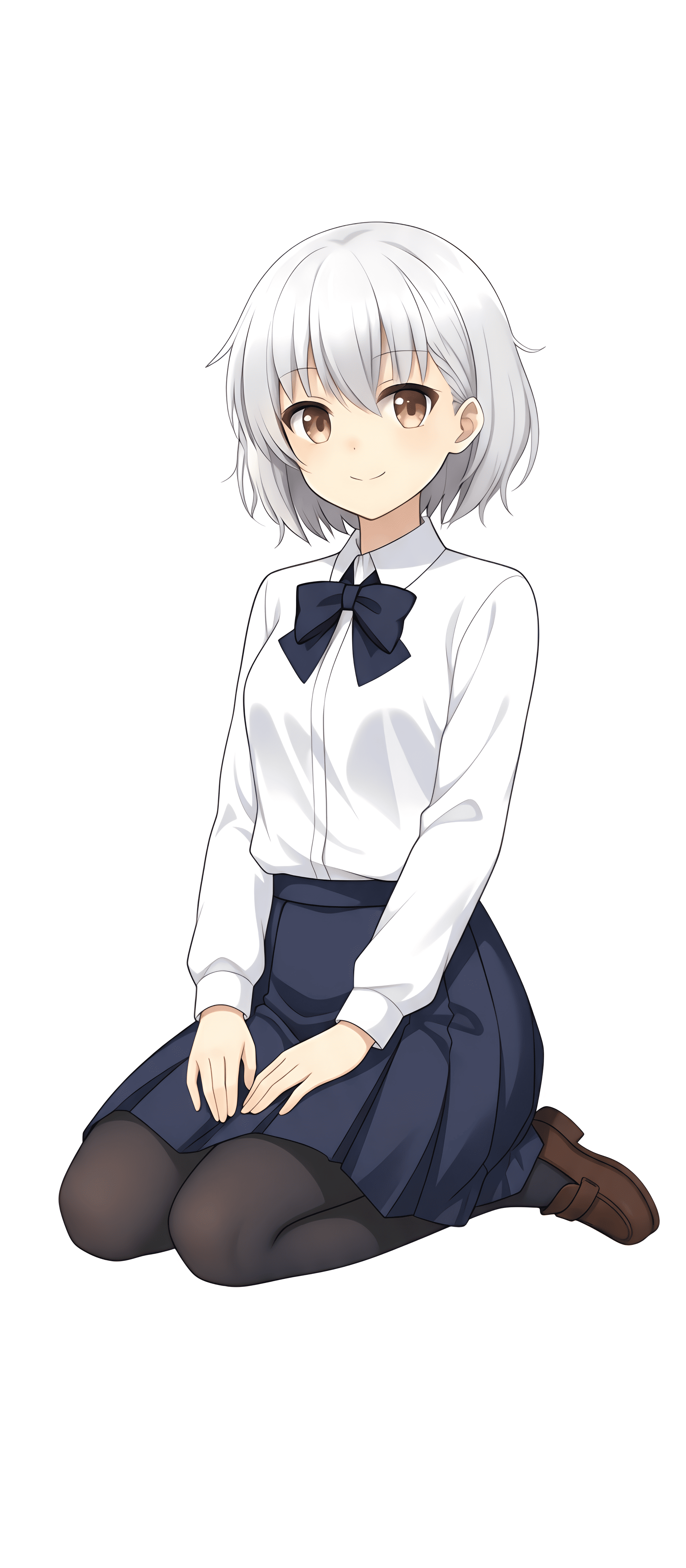 跪坐pose1