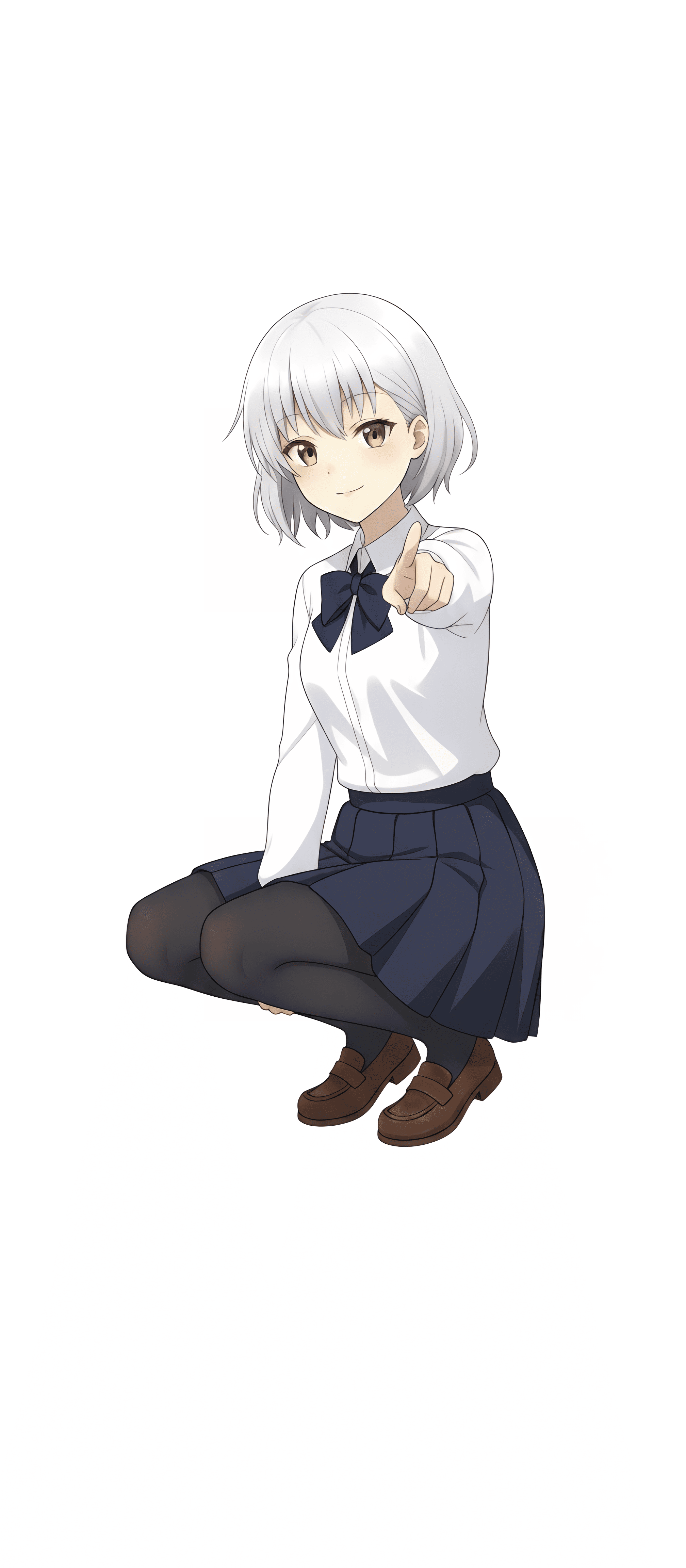 蹲姿pose2